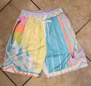 Who Cares x Trillest What The Pastel Swingman Basketball Shorts
